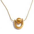 Collier Perles Œil de Tigre