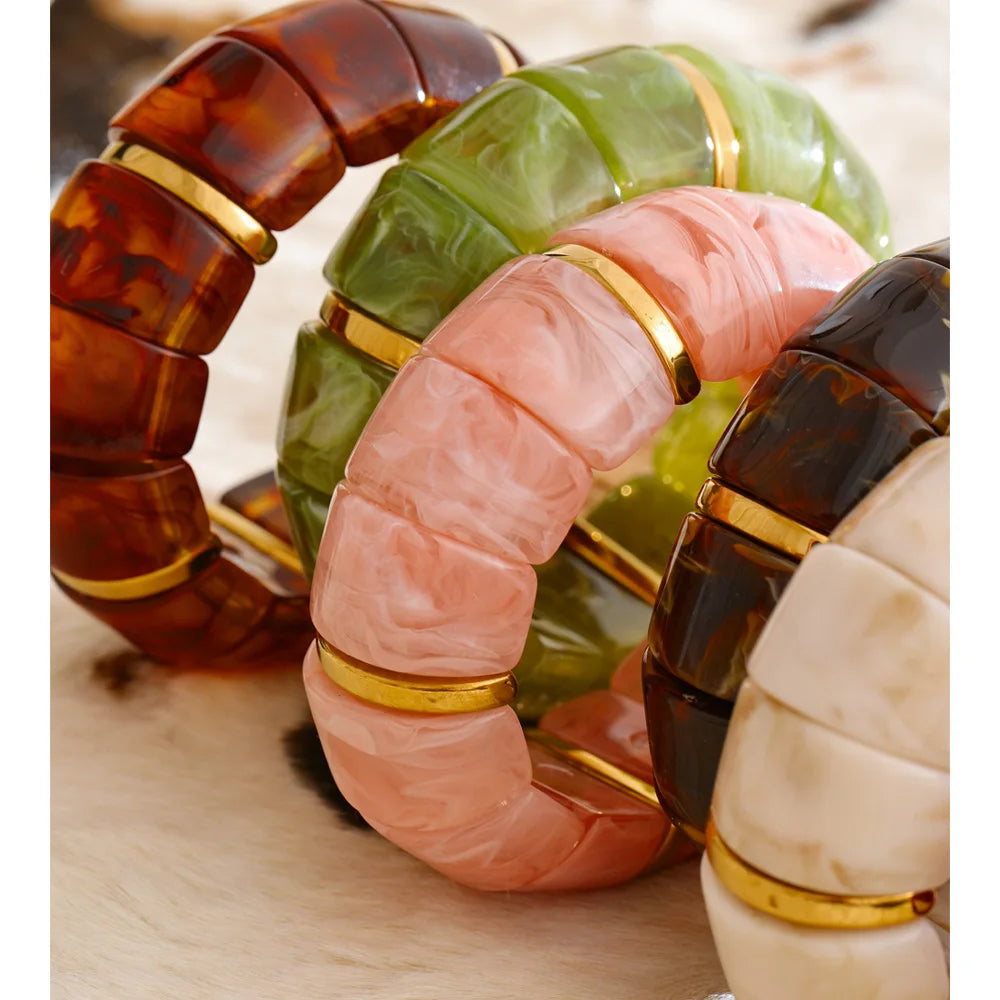 Breiter Candy-Armreif