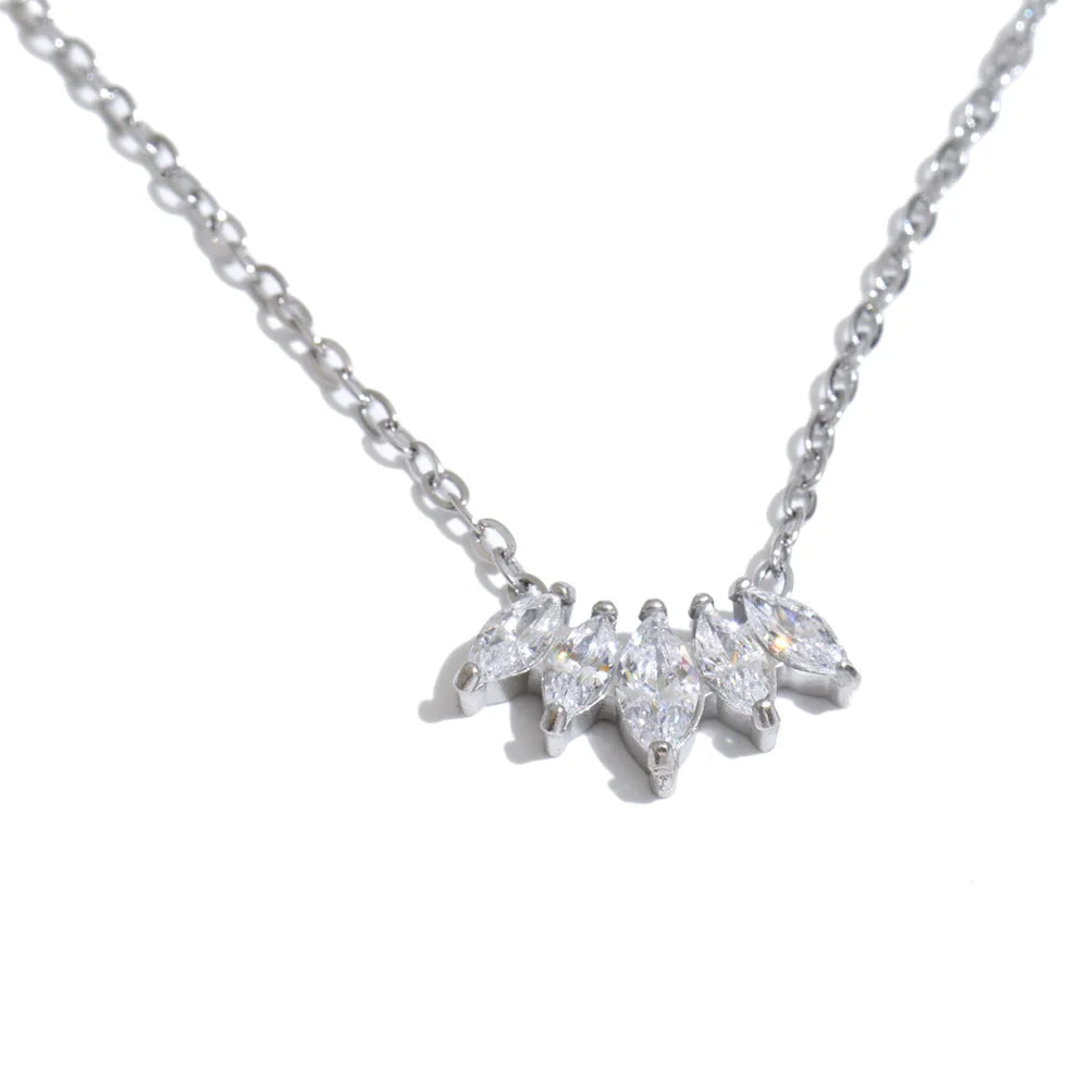 Collier Pendentif Zircone