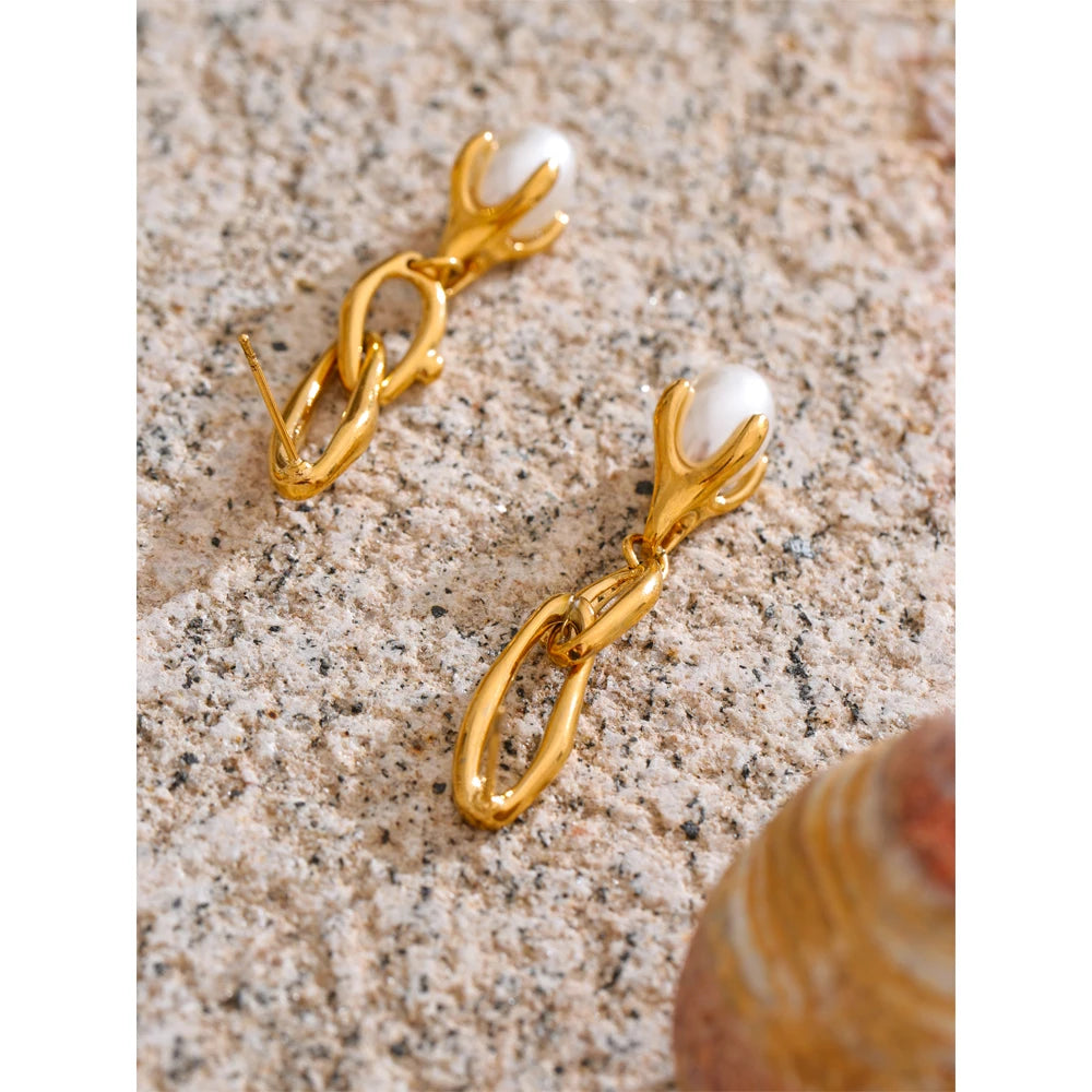 Pearl Drop Earrings