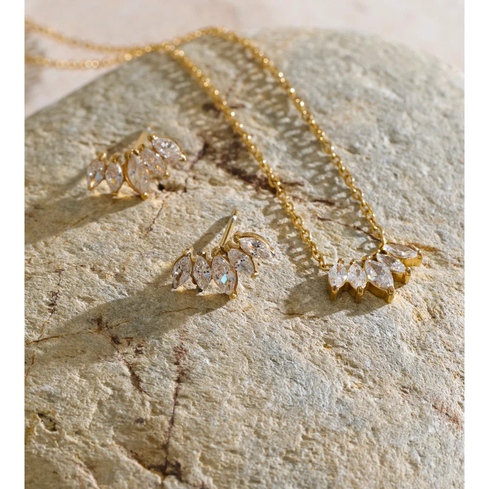 Collier Pendentif Zircone