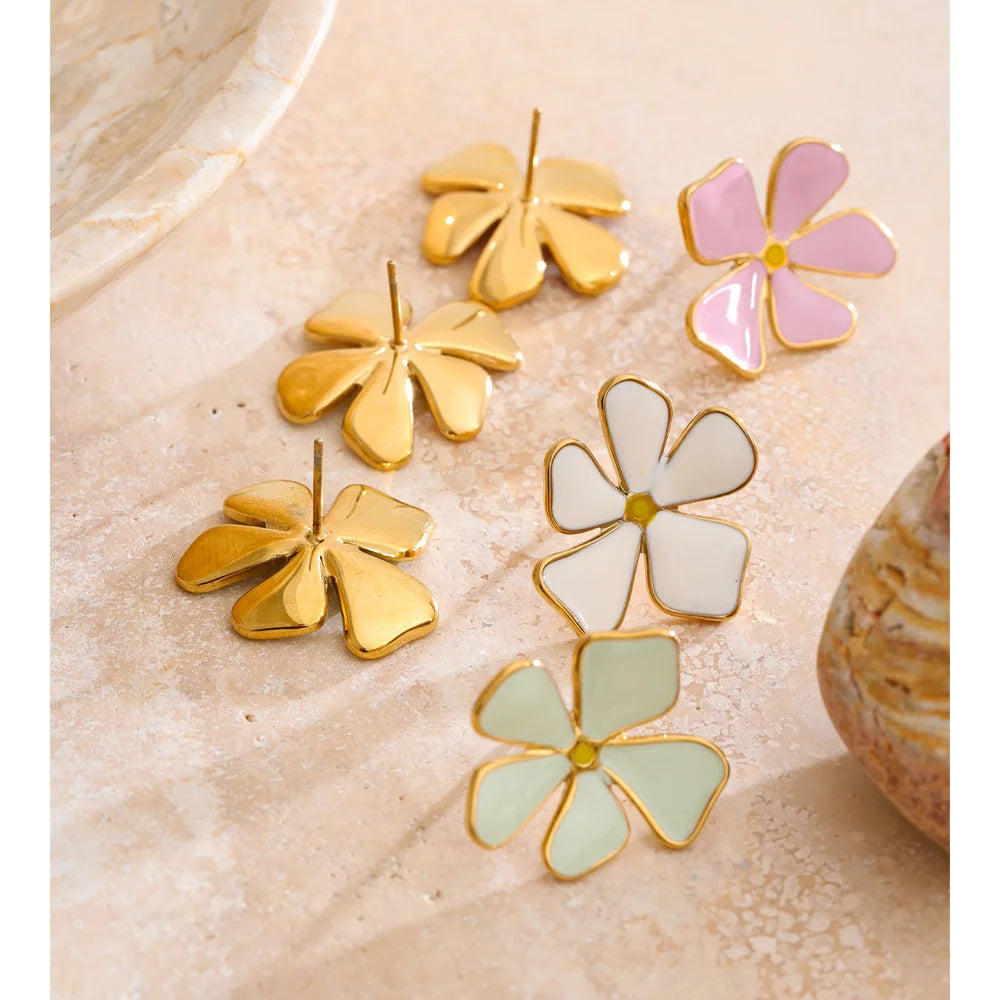 Candy Flower Studs