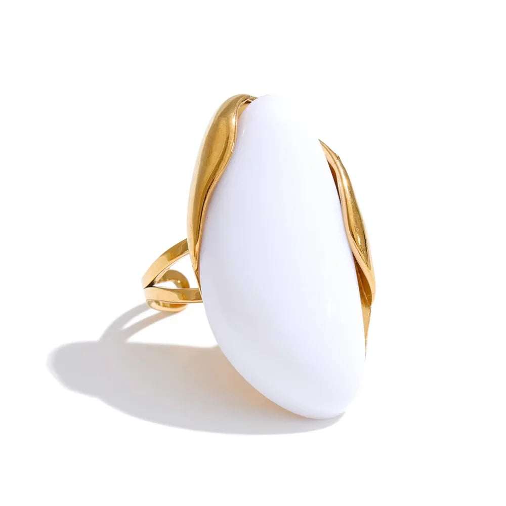 Geometric Candy Ring Collection