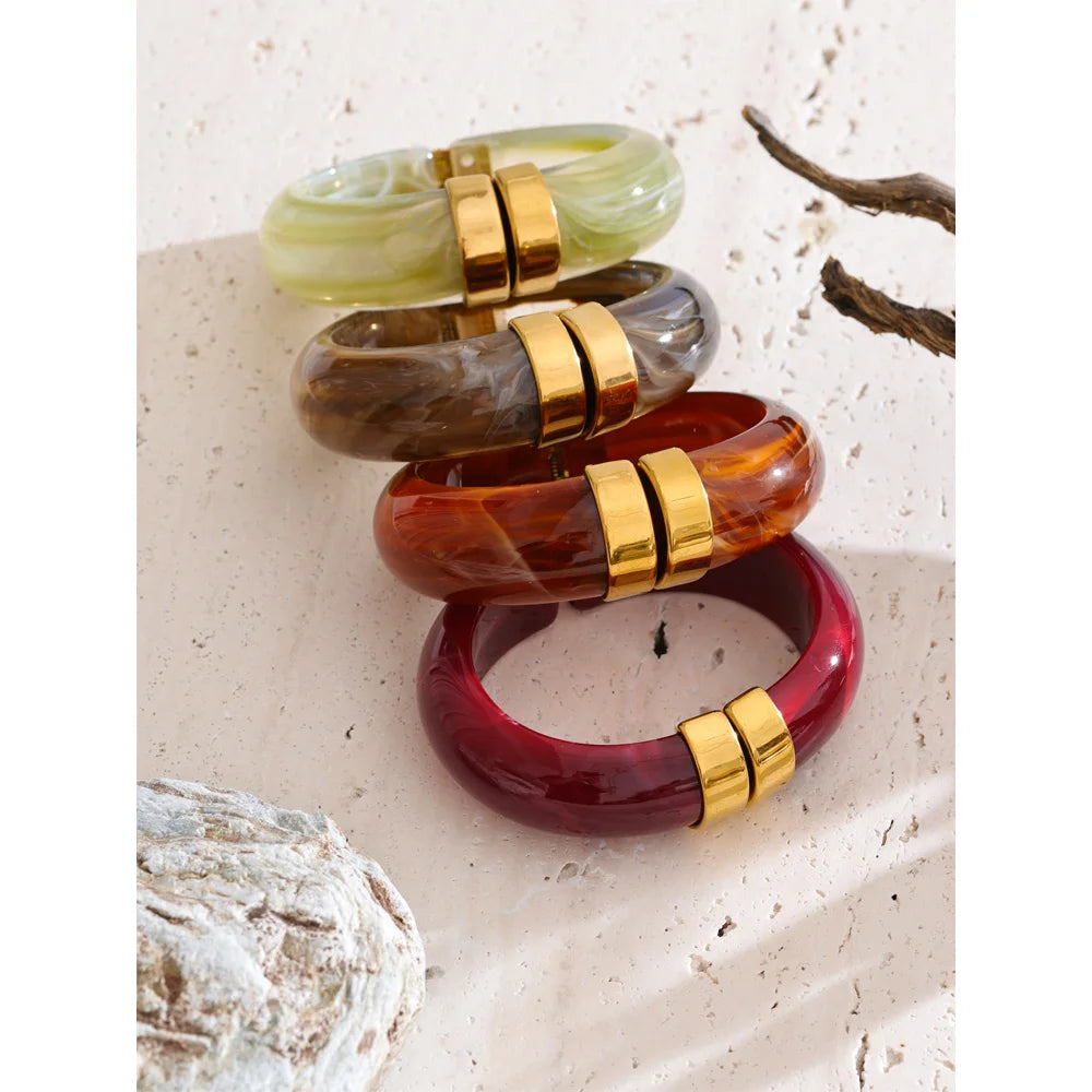 Bangle Épais Arc-en-Ciel
