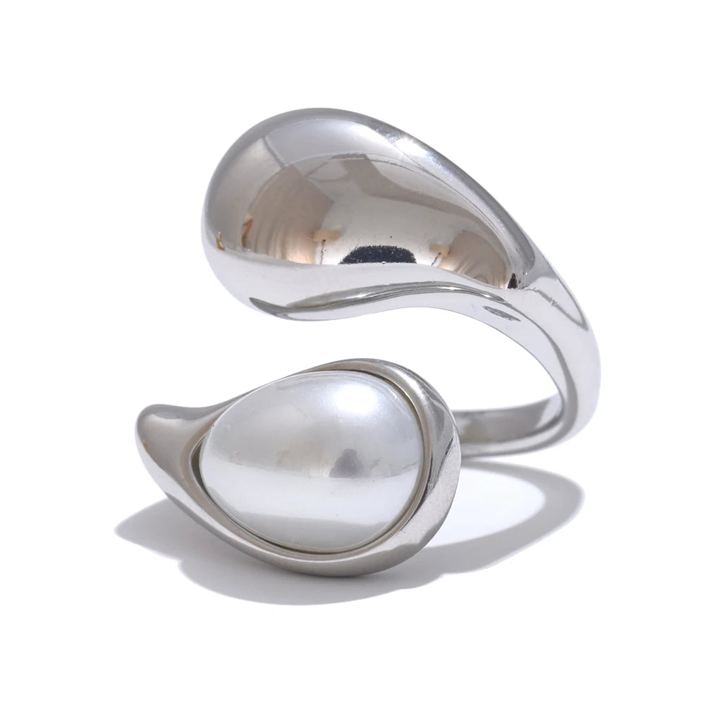 Pearl Drop Ring