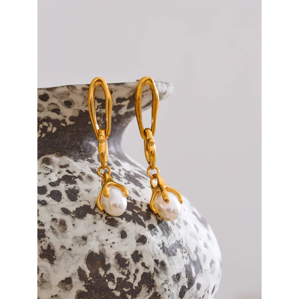 Pearl Drop Earrings