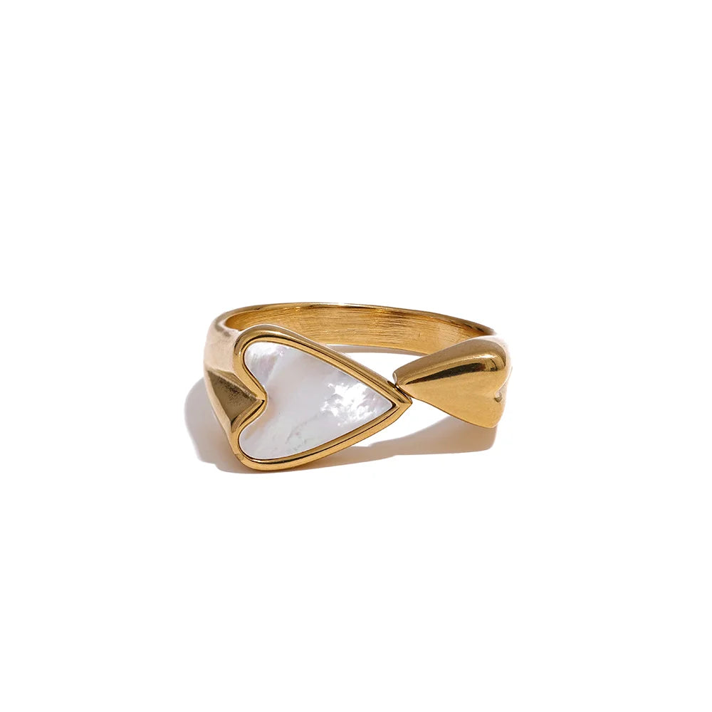 Herzliebchen-Muschel-Ring
