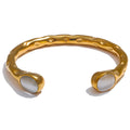 Natural Stone Cuff