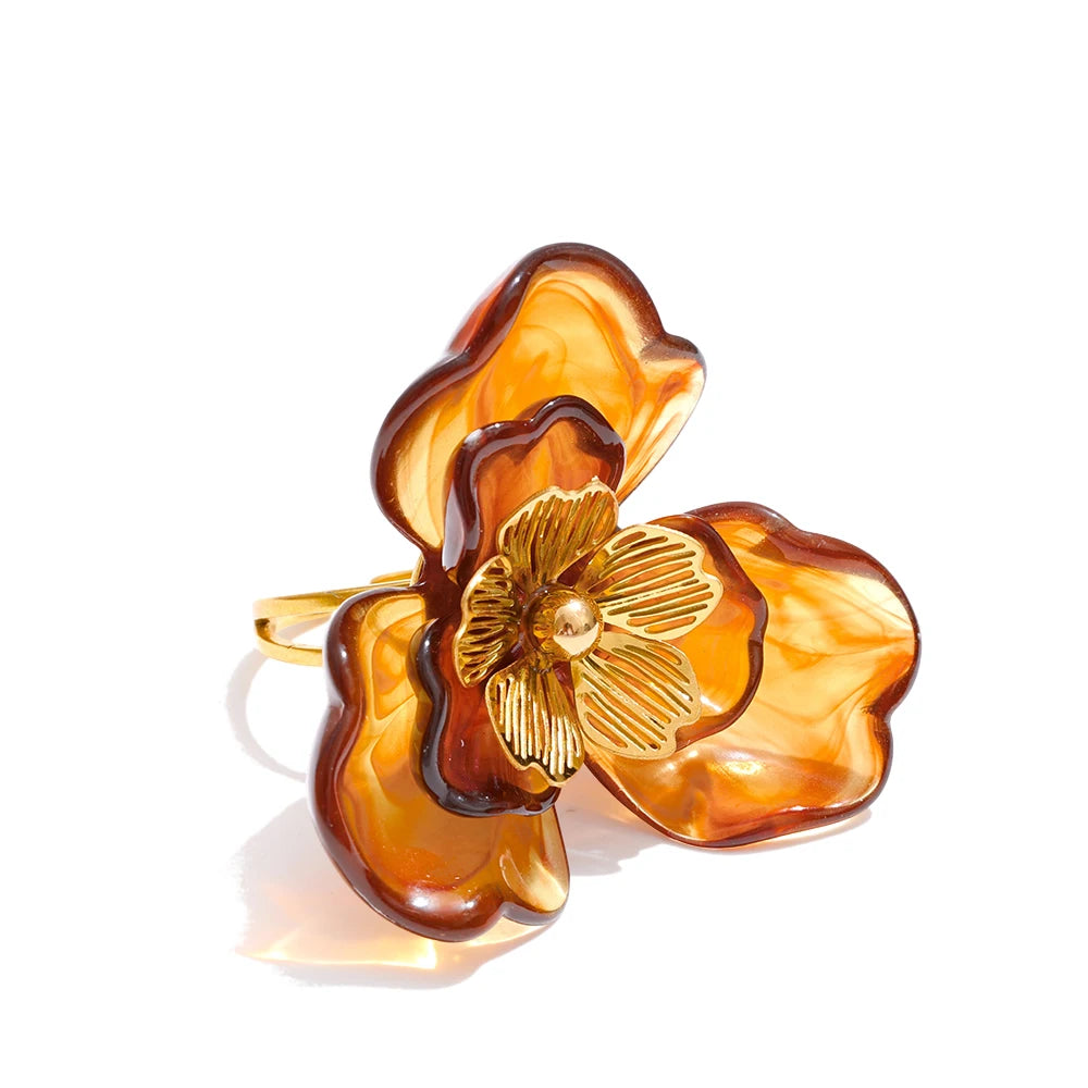 Bloom-Ring – Candy-Harz-Blume