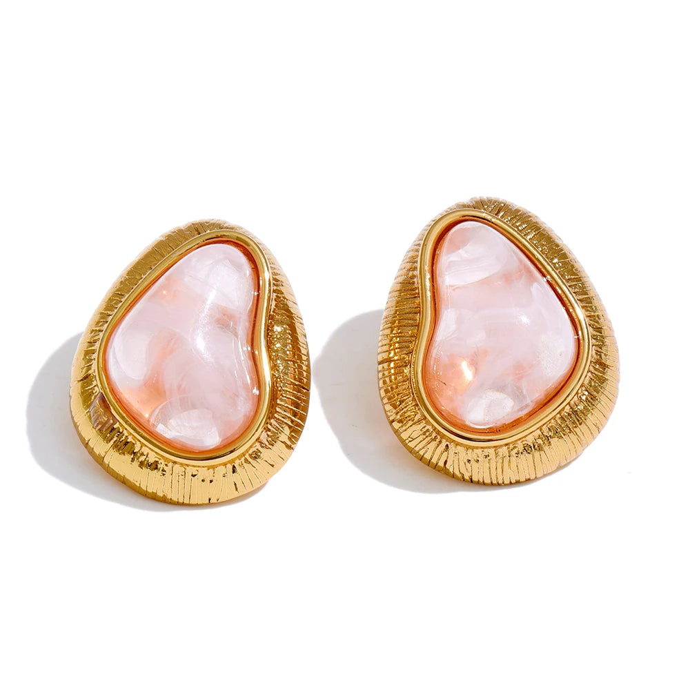 Candy Heart Studs