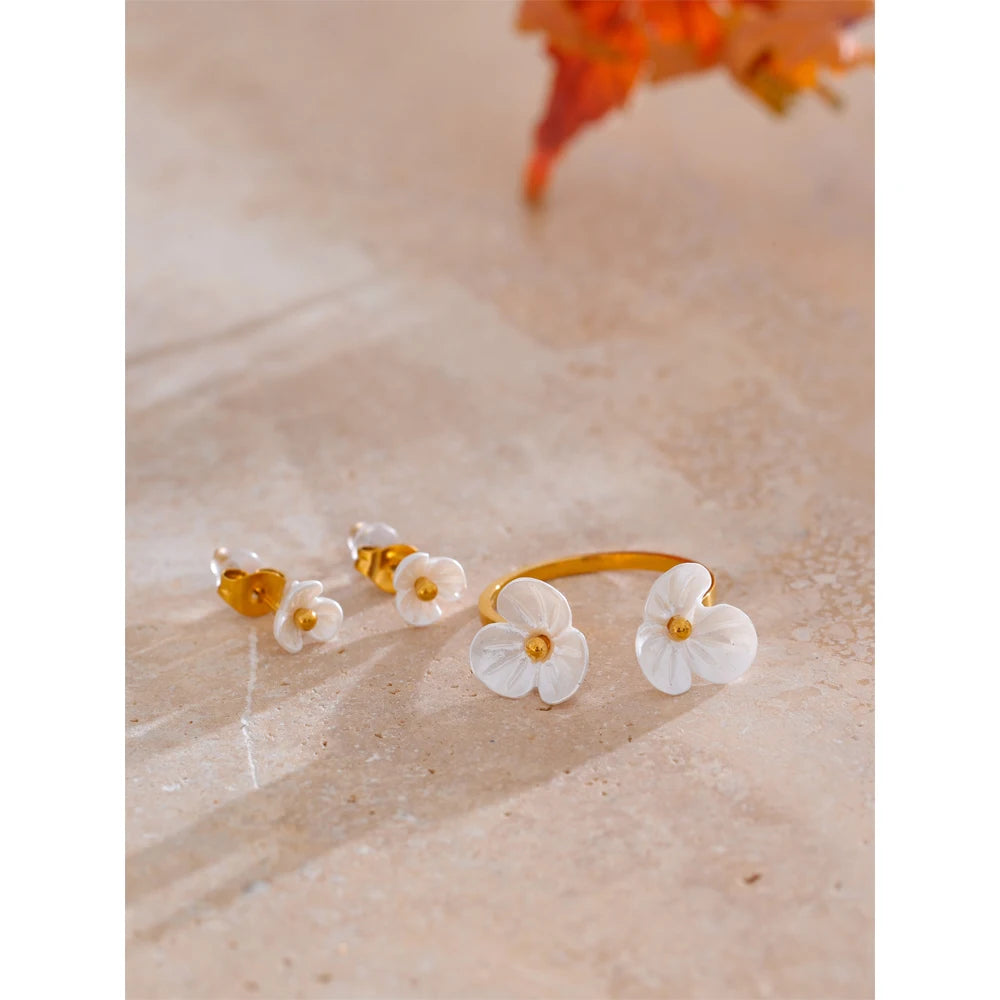 Set Fleur Féerique Résine