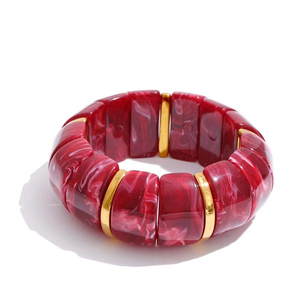 Breiter Candy-Armreif