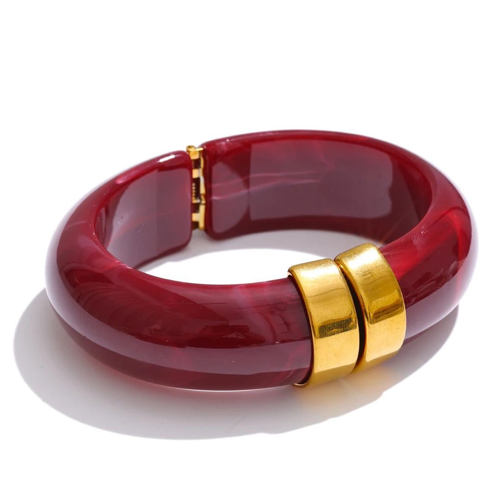 Bangle Épais Arc-en-Ciel