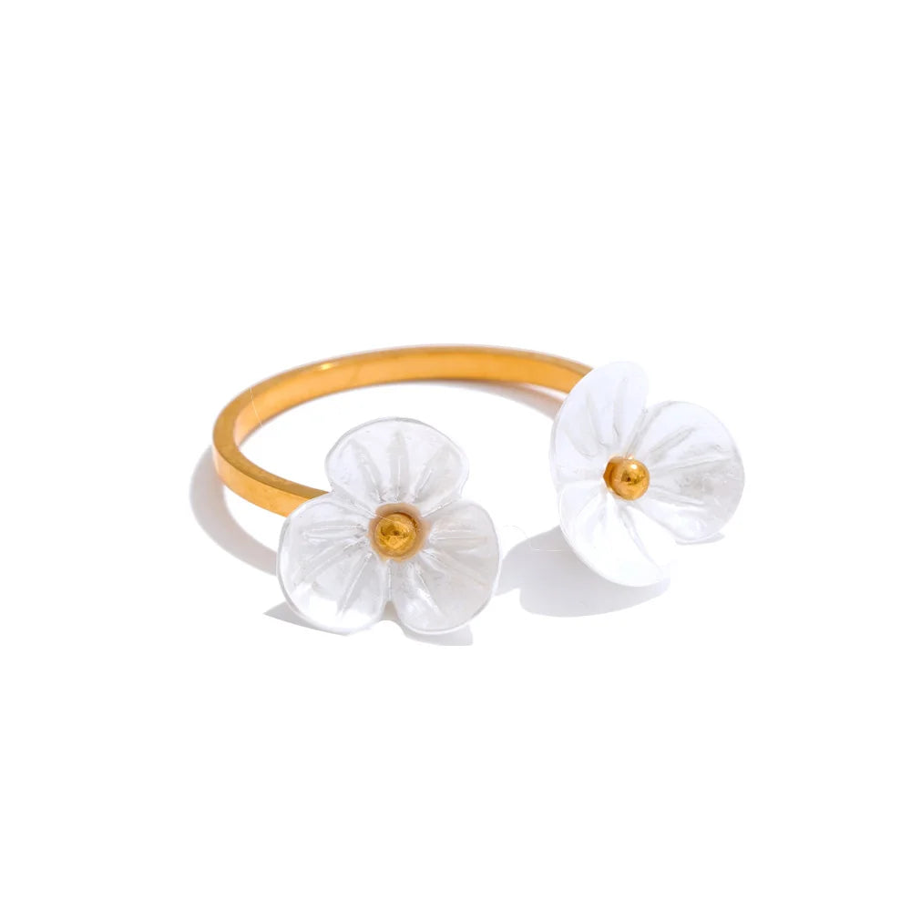 Set Fleur Féerique Résine