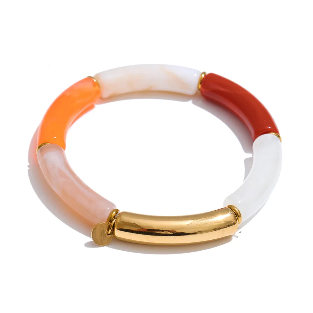Tubular Candy Bangle