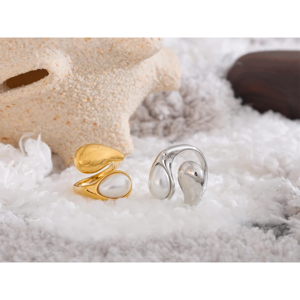 Pearl Drop Ring