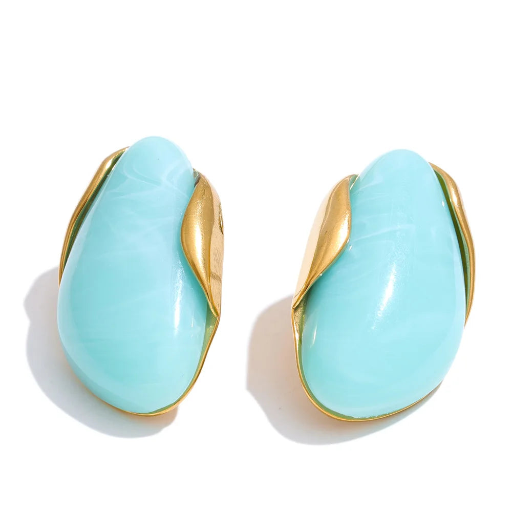Geometric Resin Studs