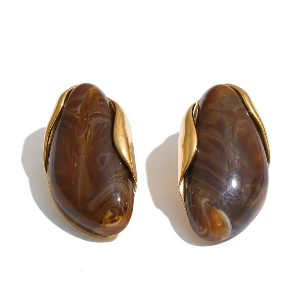 Geometric Resin Studs