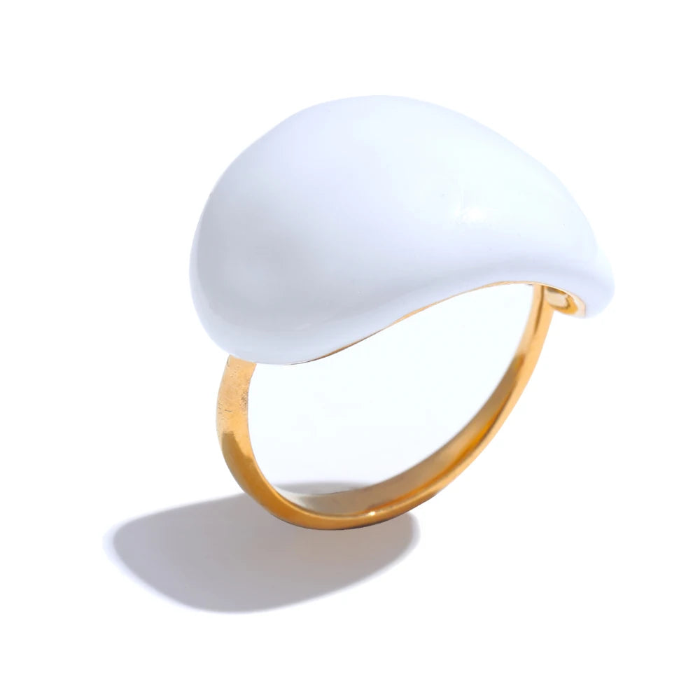 Fröhlicher Candy-Emaille-Ring