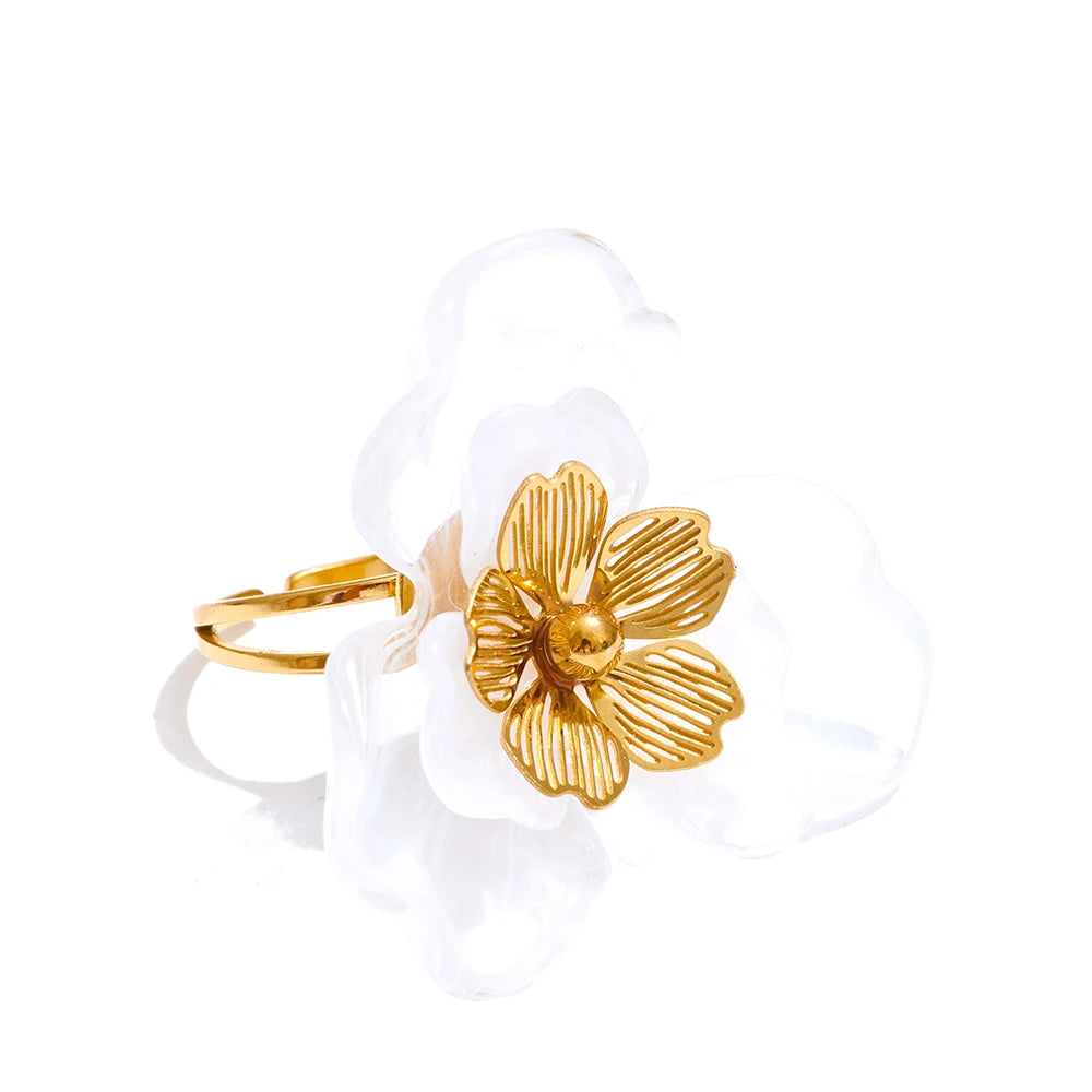 Bloom-Ring – Candy-Harz-Blume