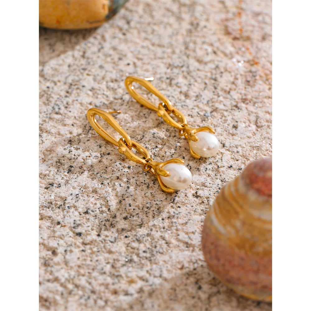 Pearl Drop Earrings