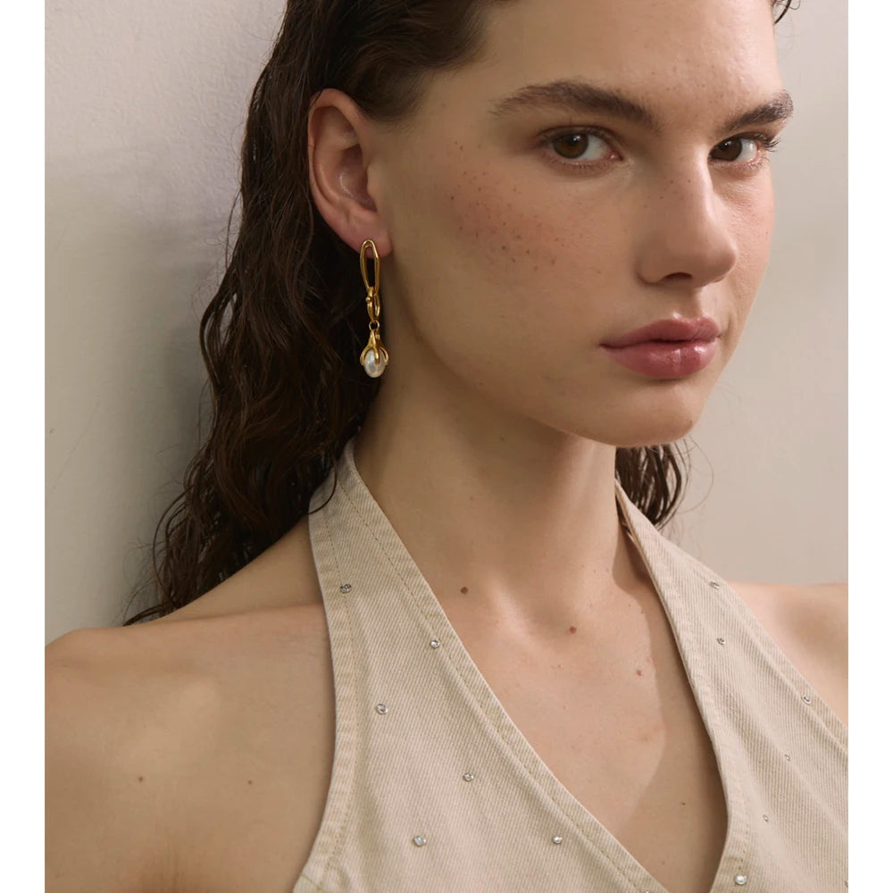 Pearl Drop Earrings