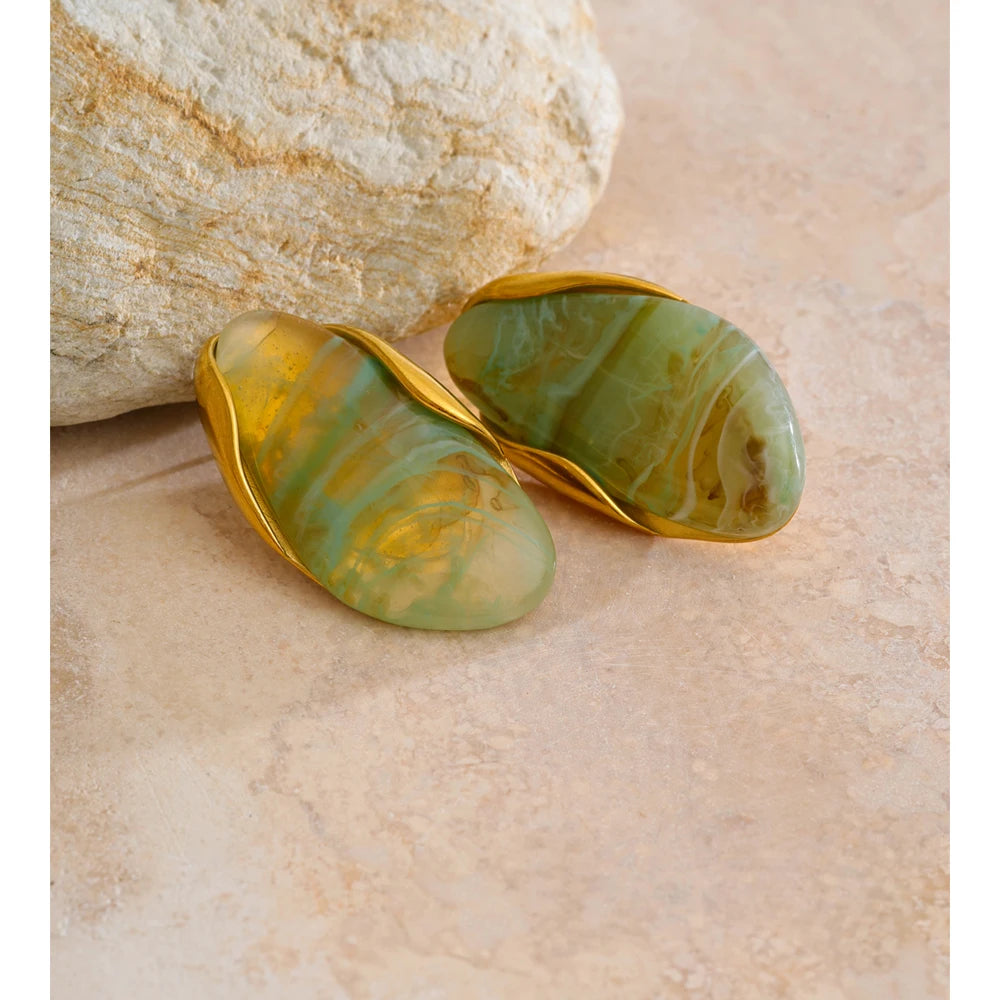Geometric Resin Studs
