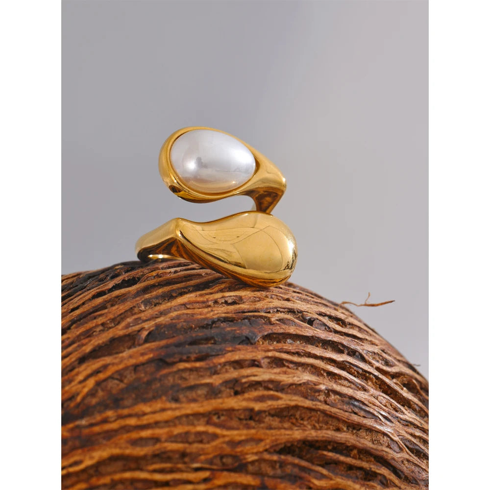 Pearl Drop Ring