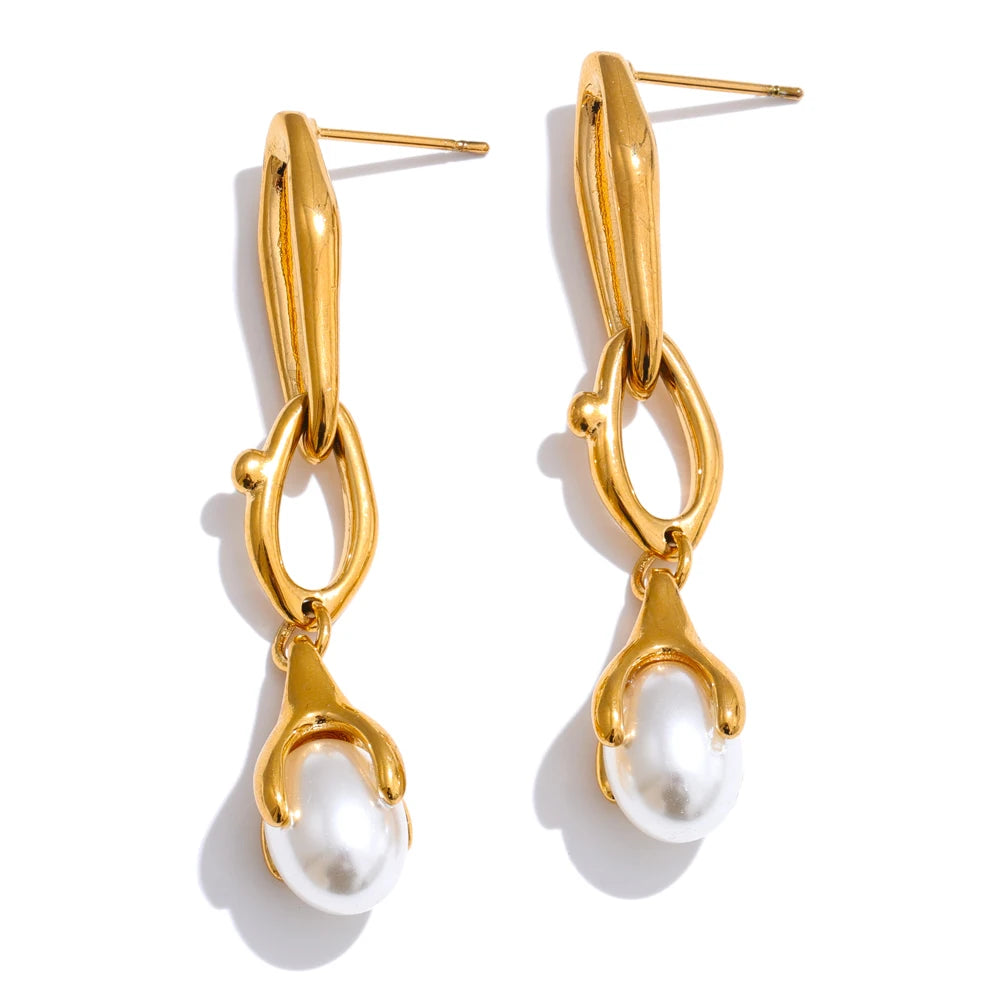 Pearl Drop Earrings