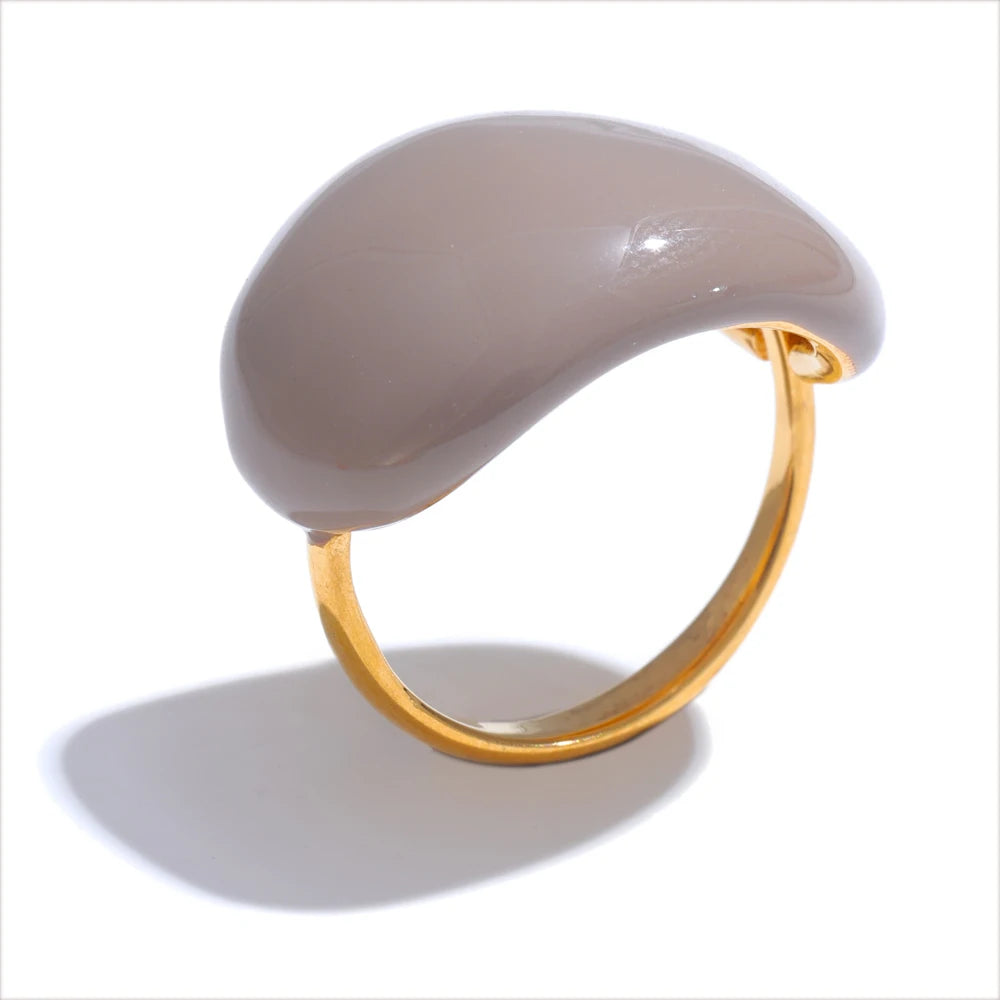 Fröhlicher Candy-Emaille-Ring