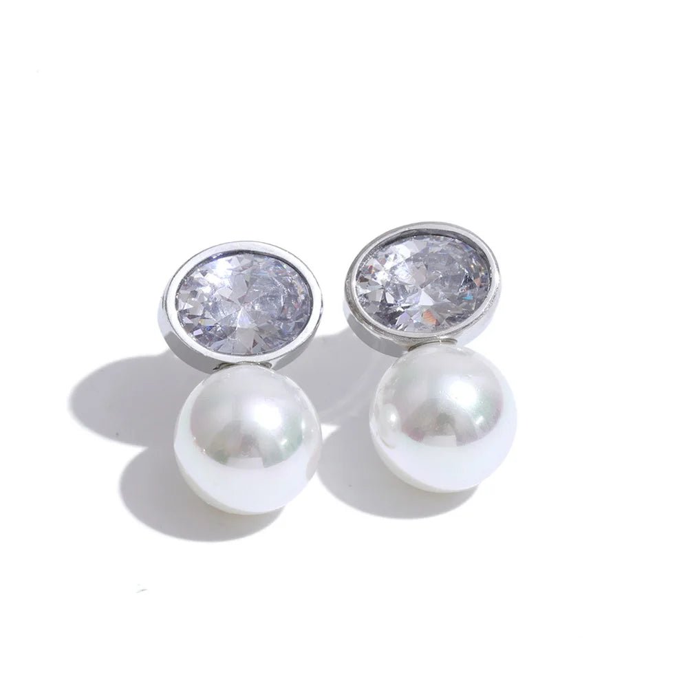 Puces Zircone & Perle