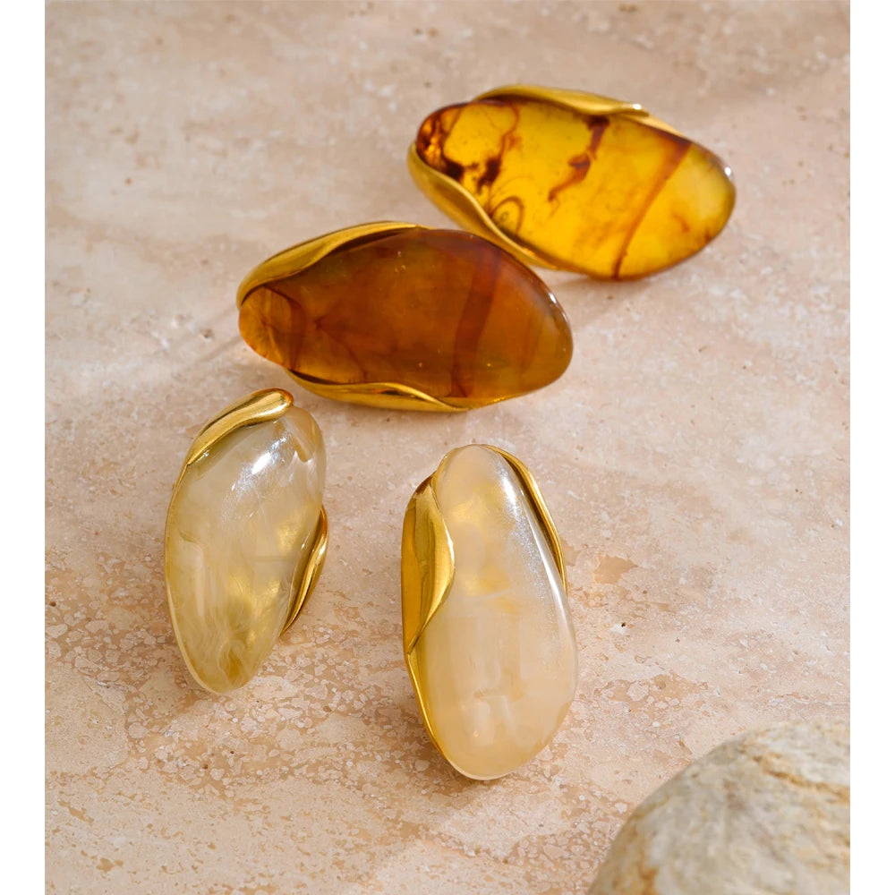Geometric Resin Studs