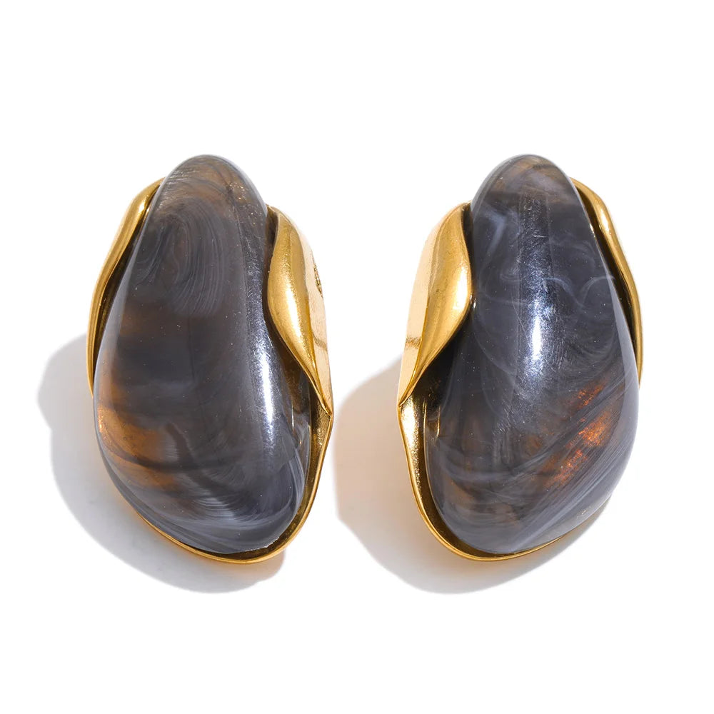Geometric Resin Studs