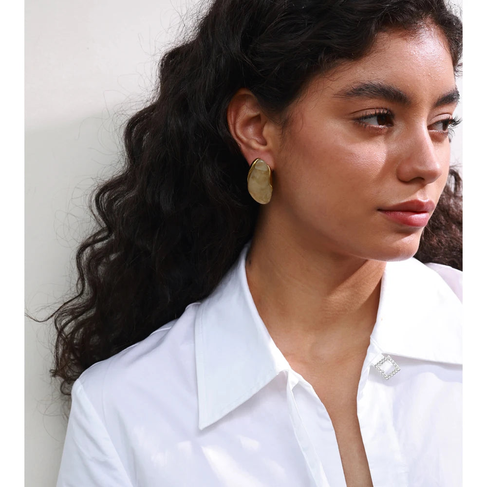 Geometric Resin Studs