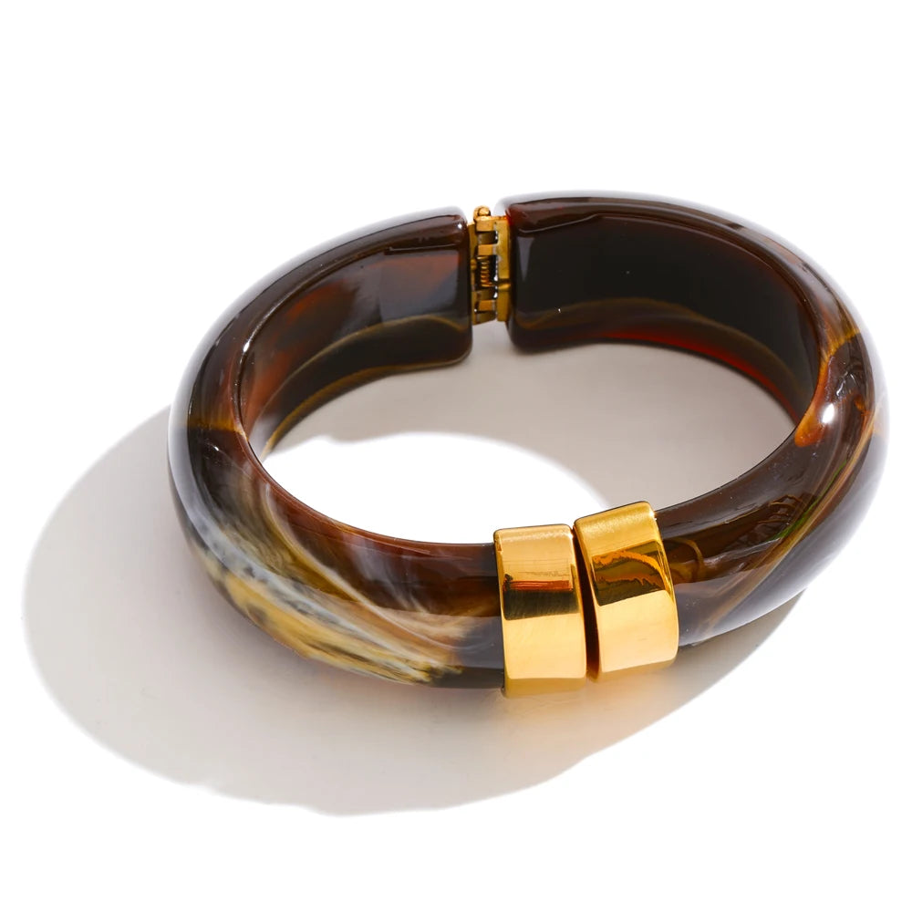 Bangle Épais Arc-en-Ciel