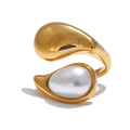 Pearl Drop Ring