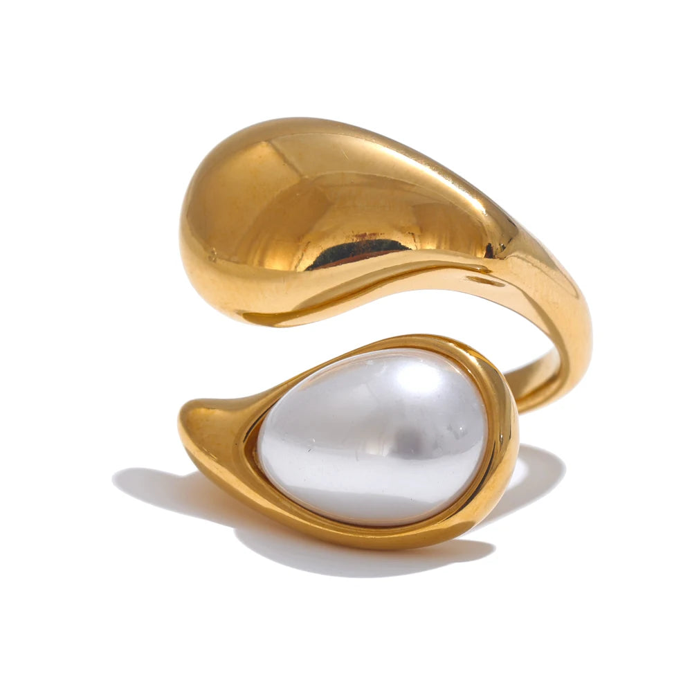 Pearl Drop Ring