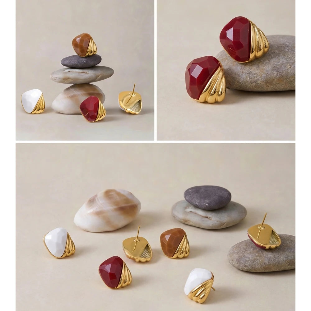 Trio Resin Studs
