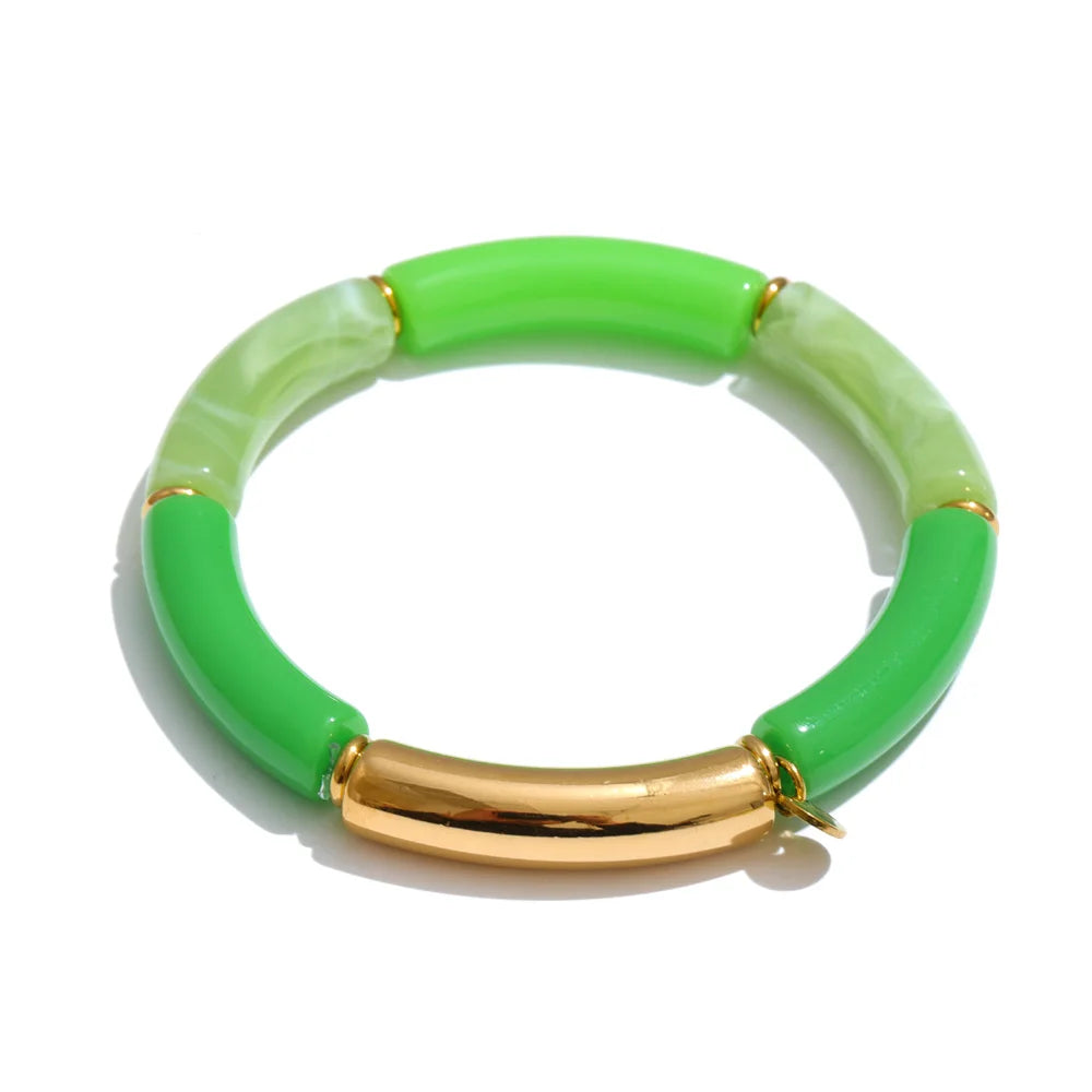 Tubular Candy Bangle