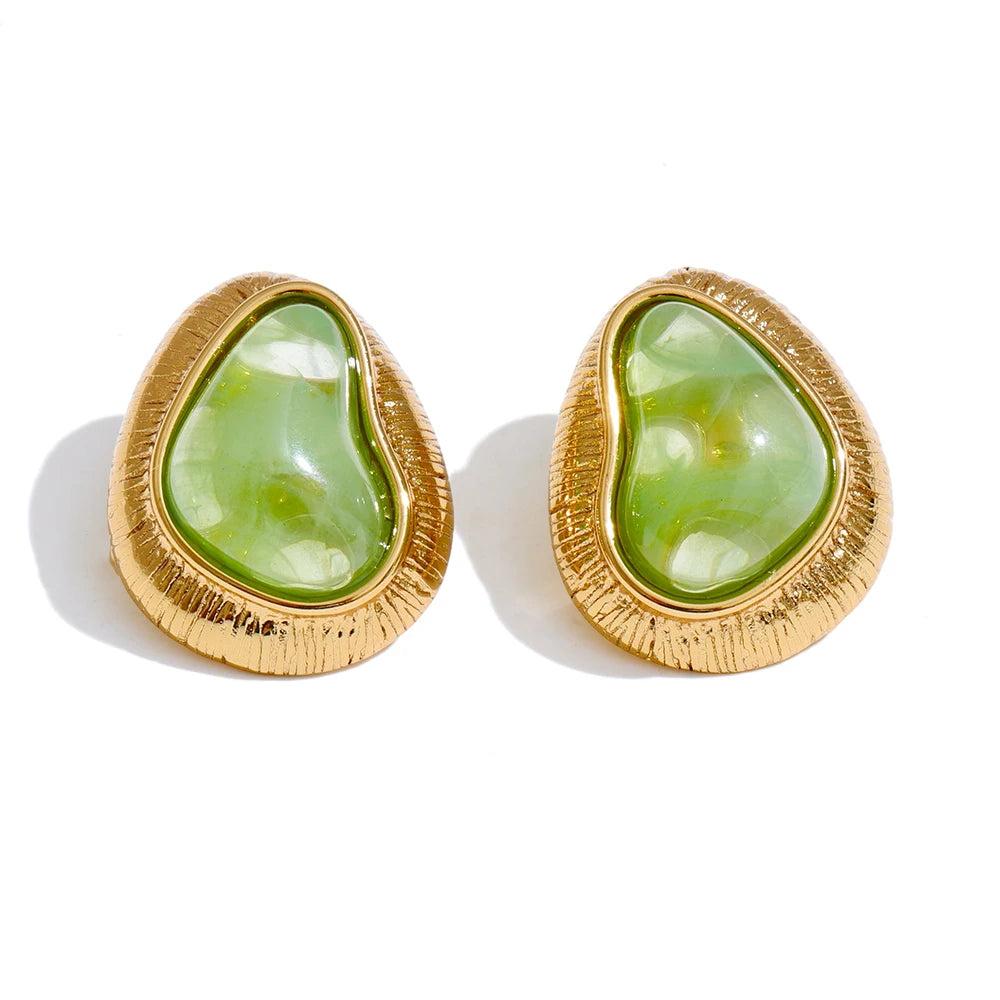 Candy Heart Studs