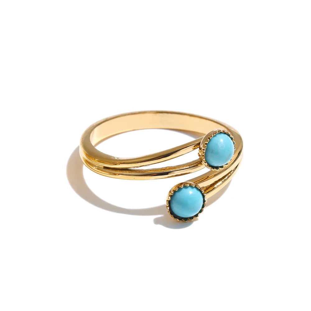 Verstellbarer Roter Achat-Ring