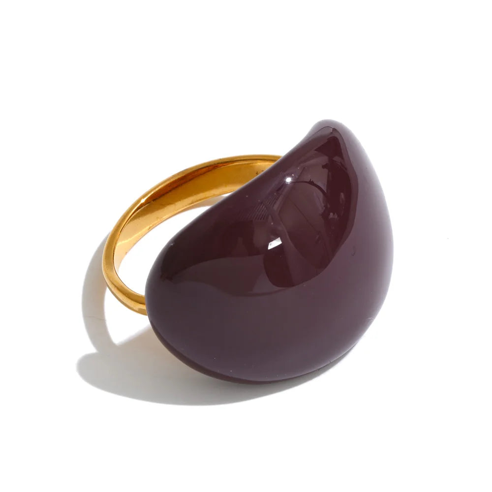 Fröhlicher Candy-Emaille-Ring