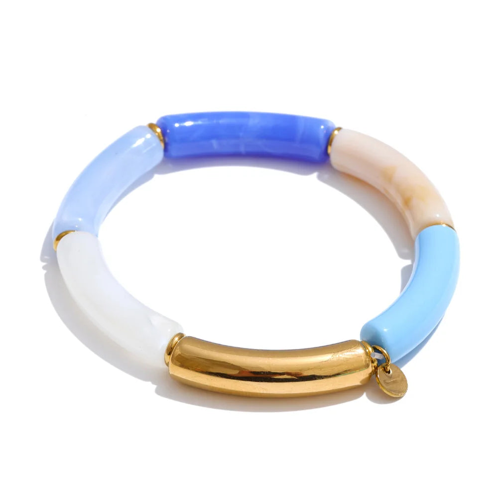 Tubular Candy Bangle