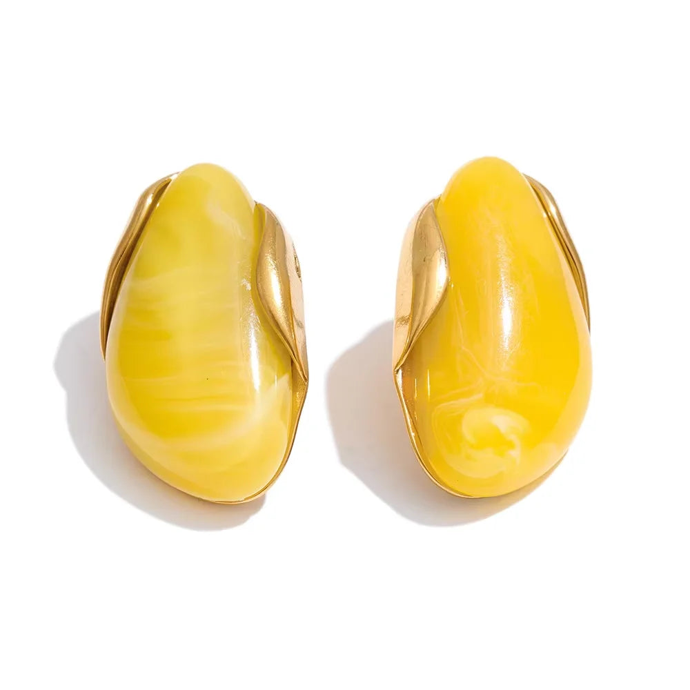 Geometrische Candy-Ohrstecker-Kollektion