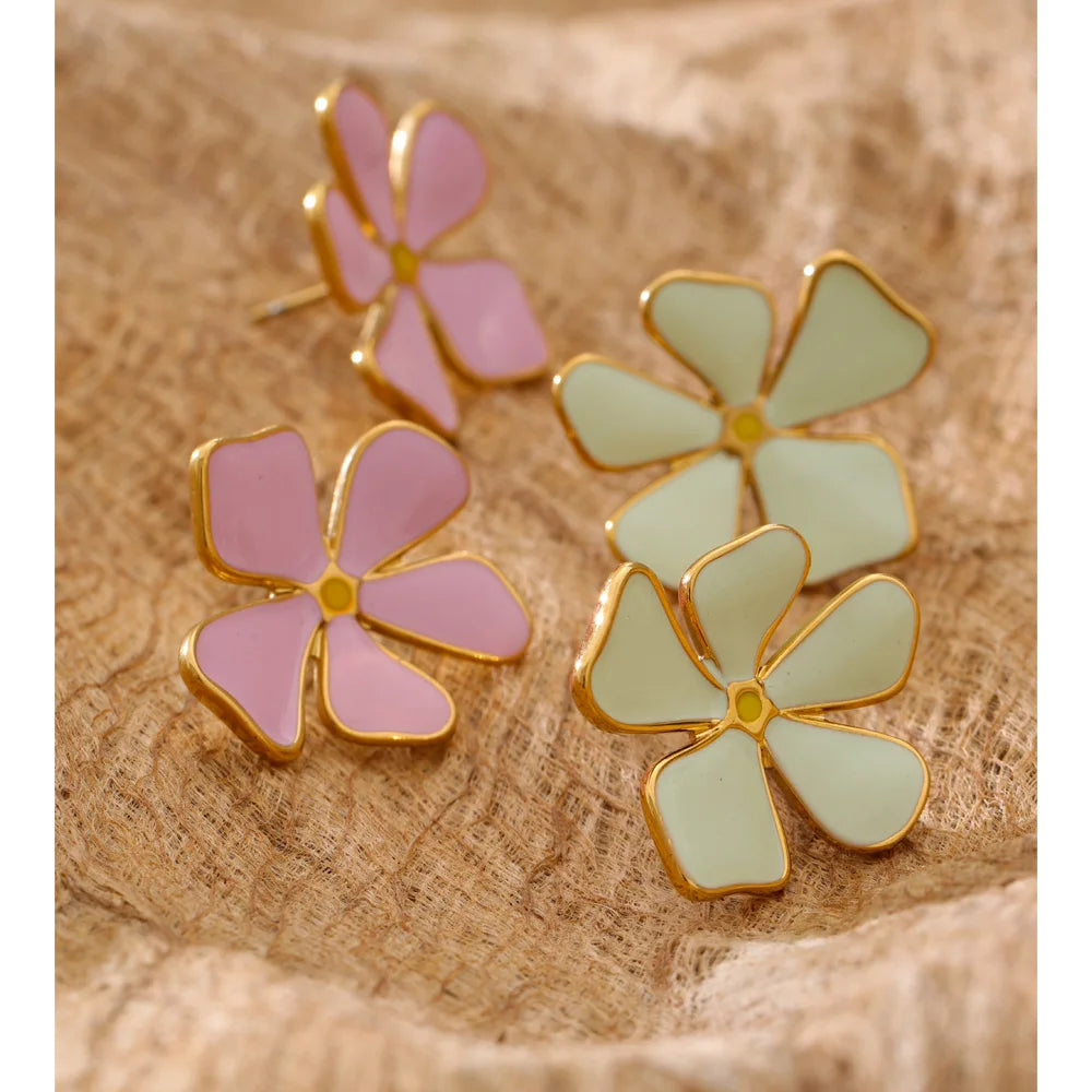 Candy Flower Studs