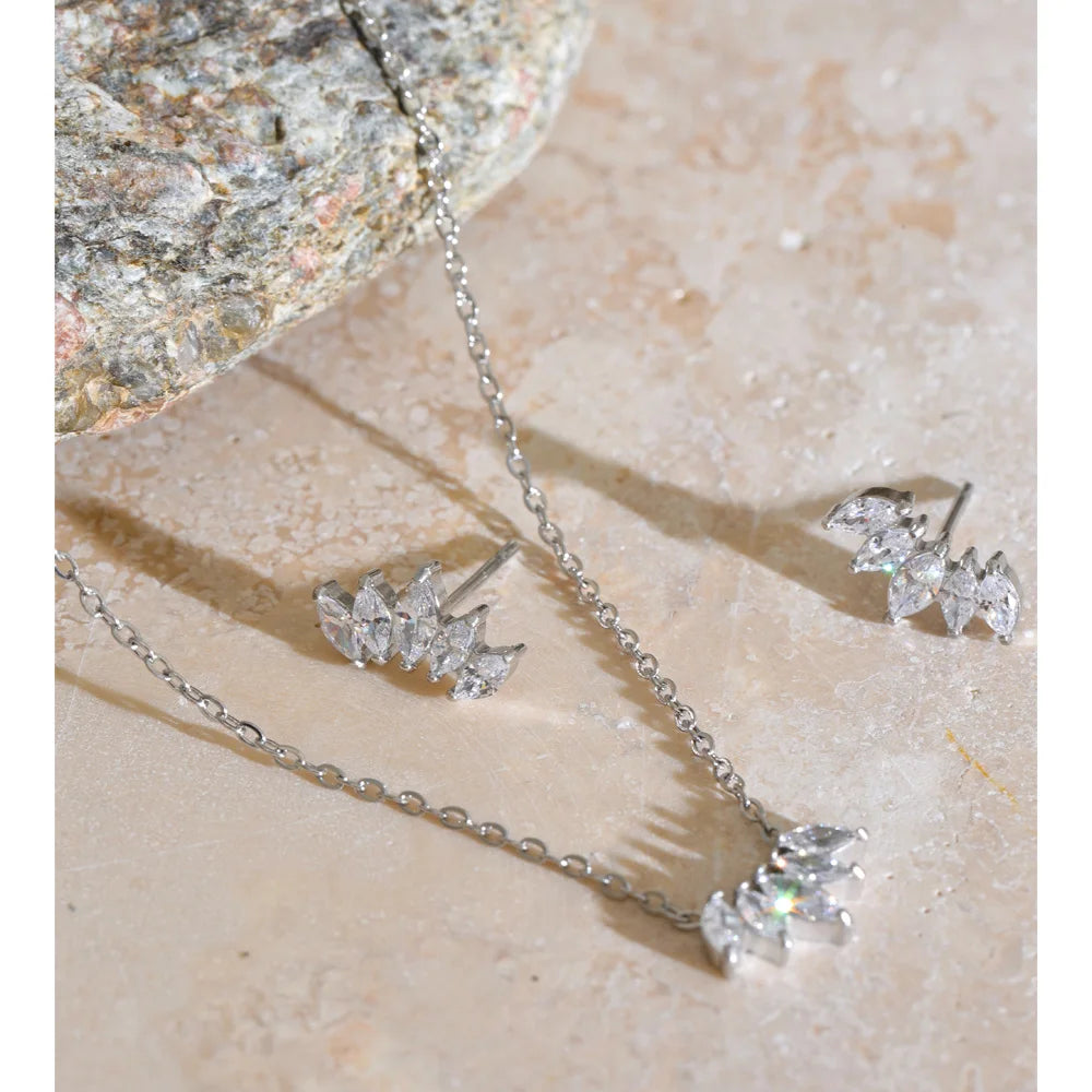 Collier Pendentif Zircone