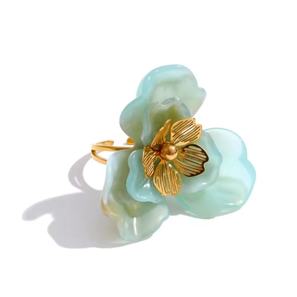 Bloom-Ring – Candy-Harz-Blume